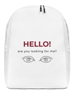 Hello, are you looking for me – Rucksack
