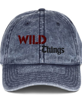 Wild Things – Vintage Baumwoll-Cord Cap