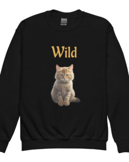 Pullover für Jugendliche – Wild Katze
